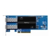 NAS Accessories - Synology E25G30-F2 Dual-port 25GbE SFP28 add-in card for Synology systems  PCIe 3.0 x8  5-year warranty