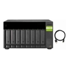 NAS Accessories - Qnap TL-D800C 8-bay desktop USB-C 3.1 Gen2 10Gbps JBOD expansion unit with a 1-meter USB-C to USB-A 3.1 Gen2 cable./2