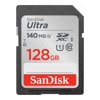 SD / SDHC Cards - SanDisk 128GB Ultra SDXC UHS-I Card (SDSDUNB-128G-GN6IN)