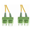 4Cabling - 4Cabling 3m SC/APC-SC/APC OS1 / OS2 Singlemode Fibre Optic Duplex Cable