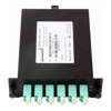 Cable Management & Installation - PlusOptic MPO CASSETTE 12 Port LC/UPC OM4 (1 x 12 Core MPO-LC) Type AF