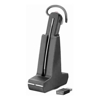 Headsets - Plantronics POLY Savi 8240 UC  S8240-M C  D200 USB-A CONVERTIBLE