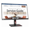 Monitors - Lenovo ThinkVision S24i-30 23.8-inch Full-HD IPS monitor 1920 x 1080 16:9 Anti-Glare VGA + HDMI input Tilt stand Audio