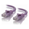 ALOGIC - ALOGIC 0.5M PURPLE CAT6 NETWORK CABLE