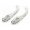 Cat6 Network Cables - ALOGIC 0.5m White 10GbE Shielded CAT6A LSZH Network Cable