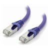 Cat6 Network Cables - ALOGIC 1m Purple 10GbE Shielded CAT6A LSZH Network Cable