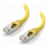 Cat6 Network Cables - ALOGIC 0.3m Yellow 10G Shielded CAT6A LSZH Network Cable