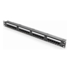 Serveredge Cat5 Network Cables - Serveredge 24 Port CAT5e Patch Panel 1RU UTP- Includes Cable Management Bar