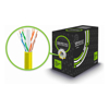 Serveredge Cat6 Network Cables - Serveredge CAT6 305m Network Cable UTP Solid PVC 23AWG YELLOW