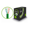 Cat6 Network Cables - Serveredge CAT6 305m Network Cable UTP Solid PVC 23AWG GREEN