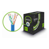 Cat6 Network Cables - Serveredge CAT6 305m Network Cable UTP Stranded PVC 23AWG BLUE