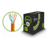 Cat6 Network Cables - Serveredge CAT6 305m Network Cable UTP Solid PVC 23AWG ORANGE