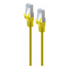 Cat6 Network Cables - Serveredge 05m Yellow  CAT6A Slim S/FTP network Cable