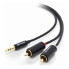 ALOGIC Audio Cables - ALOGIC Premium 10m 3.5mm Stereo Audio to 2x RCA Stereo Male Cable (1) Male to (2) Male