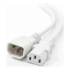 ALOGIC Power Cables - ALOGIC 3m IEC C13 to IEC C14 Computer Power Extension Cord Male to Female-WHITE