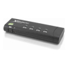 Serveredge KVM Switches - Serveredge 4-Port Slimline USB / VGA Desktop KVM Switch Includes Cables
