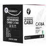4Cabling - 4Cabling 4C | CAT6A U/UTP 23AWGx4P PVC Jacket | Supplied on Plastic Reel | 305m Roll White