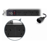Serveredge Brackets & Mounting - Serveredge Basic 2m 8 Port PDU (8) 3 Pin AUS GPO Output (1) IEC C14 Plug Input 10A 240V (Optional Recessed Bracket