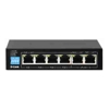 Gigabit Network Switches - D-Link | DGS-F1006P-E | 6 Port Gigabit PoE Switch with 4 Long Reach PoE Ports and 2 Uplink Ports