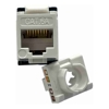 4Cabling - 4Cabling CAT6A U/UTP Keystone Jack | 10 Pack White