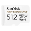 SanDisk SD / SDHC Cards - SanDisk 512GB High Endurance microSD Card (SDSQQNR-512G-GN6IA)