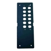 4Cabling - 4Cabling 12 Port ST Simplex FOBOT DIN Mini Frontplate | Suitable for 015.004.0011