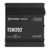 Gigabit Network Switches - Teltonika | TSW202 | 10 Port Industrial Managed PoE+ Layer 2 Switch with 8 Port PoE+ and 2 SFP slots Layer3 Features 