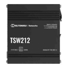 Gigabit Network Switches - Teltonika | TSW212 | 10 Port Industrial Managed Layer 2 Switch with 8 Port PoE+ and 2 SFP slots Layer3 Features  ** PSU