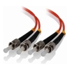 Other Specialised Cables - ALOGIC 1m ST-ST Multi Mode Duplex LSZH Fibre Cable 62.5/125 OM1