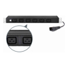 Rackmount Accessories - Serveredge Basic 6 Port IEC PDU (6) IEC C19 Output & (1)IEC C20 Plug Input 16A 240V