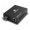Rackmount Accessories - Serveredge Single Mode Duplex Media Converter 10/100/1000 SFP Type LC Connector -10Km