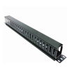 Rackmount Accessories - Serveredge 1RU Horizontal 24 SLOTS Plastic Cable Management Rail 