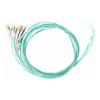 Rackmount Accessories - Serveredge LC Pigtail Multimode OM4-2M-6 Fibres- Aqua