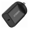 OtterBox - OtterBox Standrd Wall Charger 20W -1X USB-C 20W USB-PD Black