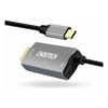 Choetech - Choetech XCH-M180-GY-V2 Unidirectional Adapter USB-C (male) to HDMI 4K 60Hz (male) + PD100W Power Delivery 1.8M