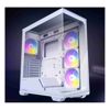 Computer / PC Cases - Antec C3 ARGB White ATX  270 Degrees Full View 4x ARGB PWM Fans with control 36CM top 24cm Front. Cable Management GPU