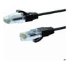 4Cabling - 4Cabling 5m CAT6A THIN U/UTP LSZH 28 AWG RJ45 Network Cable | Black