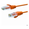 4Cabling - 4Cabling 2m CAT6A THIN U/UTP LSZH 28 AWG RJ45 Network Cable | Orange