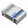 Gigabit Network Switches - Teltonika | TSW200 | 10 Port Industrial Unmanaged Switch with 8 Port PoE+ and 2 SFP slots  ** PSU not included **