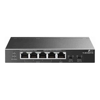 Gigabit Network Switches - TP-Link | TL-SG1005P-PD | 5 Port Gigabit Desktop Switch with 1 Port PoE++ In and 4 Port PoE+ Out