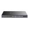 Gigabit Network Switches - TP-Link 24-PORT MANAGED GIGABIT L2+ SWITCH POE+(16) POE++(8) 10G SFP+(4)5YR WTY