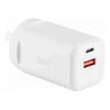 Home & Wall Chargers - 3Sixt Wall Charger GaN 45W USB-C PD + 2.4A W