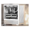 Computer / PC Cases - Antec Flux ATX White Premium Birch Trim 5x white PWM Performance Fans. Ultra Cooling Design PWM ARGB Controller w/ MB