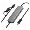 Docks & Port Replicators - J5create JCH422 Wormhole Switch CrossLink USB-C HUB