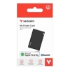 Home & Wall Chargers - Verbatim My Finder Card Bluetooth Finder 1 pack- Black Bluetooth Apple Find My