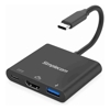 USB Type-C / 3.1 Cables - Simplecom DA310 USB-C 3-in-1 Adapter HDMI USB 3.0 Charging Port Supports DP Alt Mode Compatible with Nintendo Switch