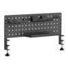 Brateck Brackets & Mounting - Brateck GMPB-05-02-B CLAMP-ON DESK PEGBOARD ORGANIZER WITH STORAGE KITS (BLACK)