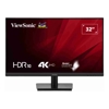 ViewSonic - ViewSonic 32" VA3208 4K UHD 3840 x 2160 Superclear HDR10 2x HDMI and 1x DP 3.5 Audio Port Office Business Monitor Retail