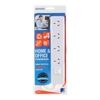 Jackson Industries - Jackson Industries Jackson 4 Outlet Surge Protected Powerboard w/ Master Switch