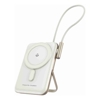 Choetech - Choetech B735-WH 10000mAh 20W MagLeap Wireless Power Bank White with Phone Holder and Build-in Cable